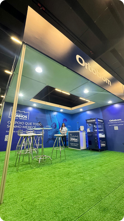 Ortobom exhibition stand at COB EXPO