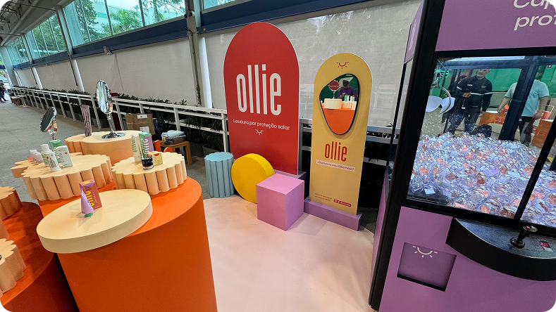Ollie brand experience planned and produced by Squadra