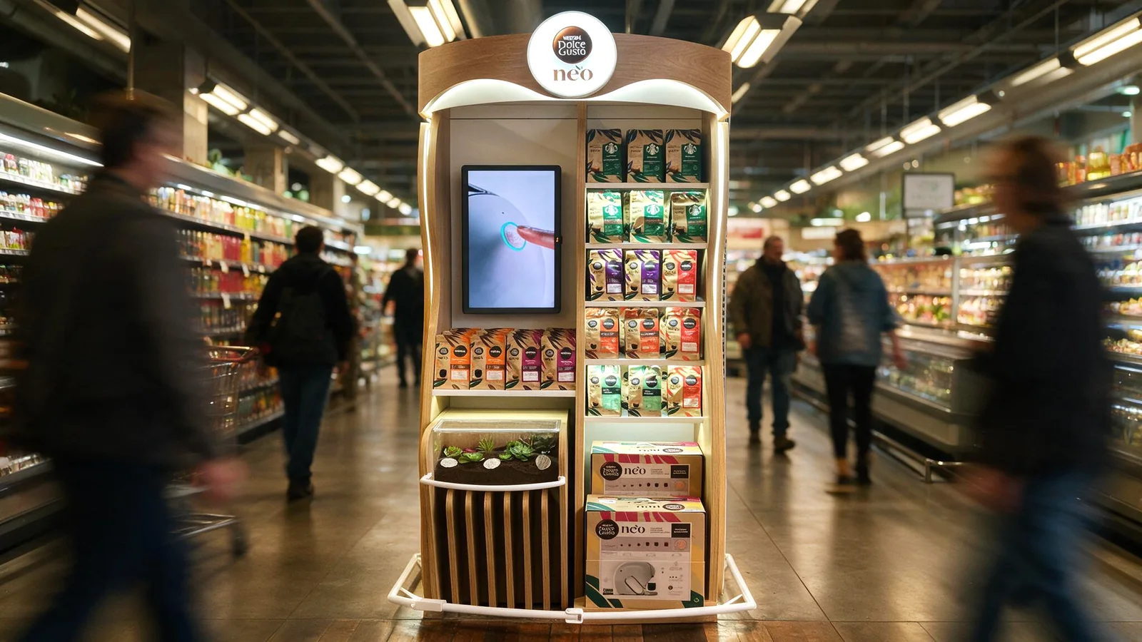 Material de ponto de venda Dolce Gusto