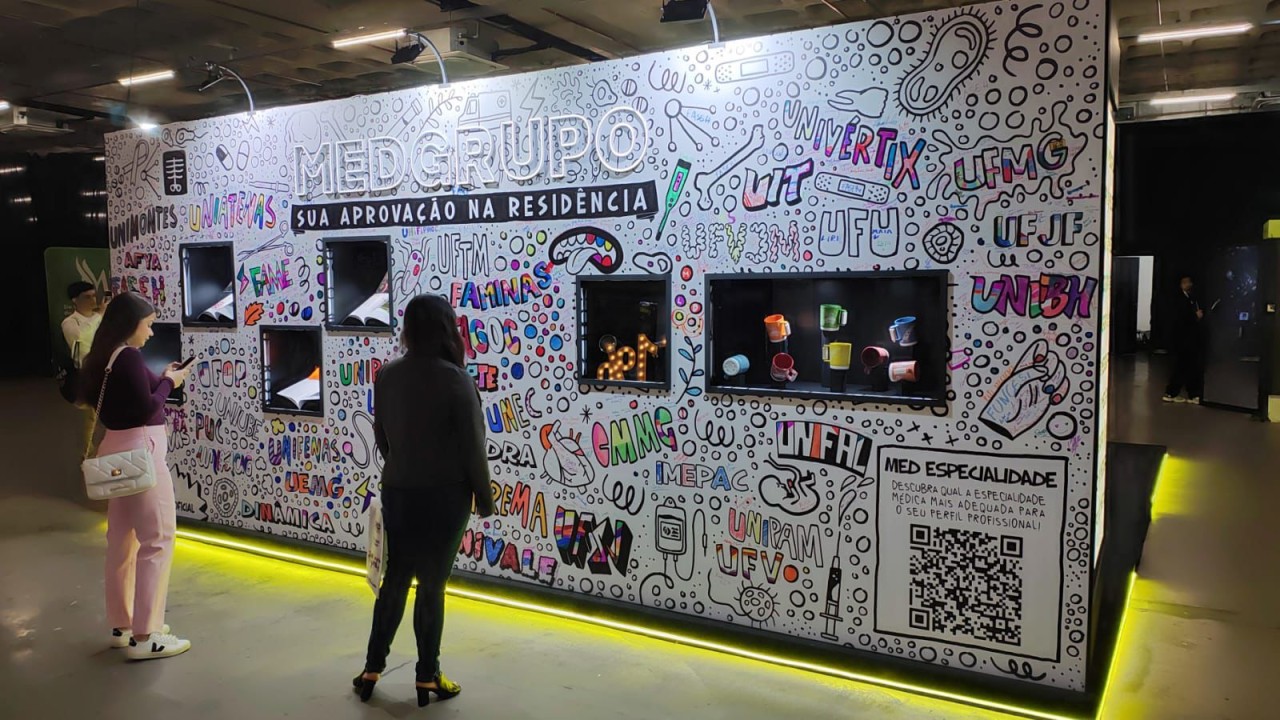 Produção de estande da Squadra Brasil marca presença no CMED 2025